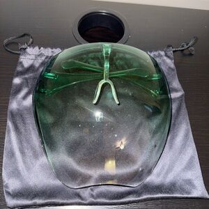 Oversized Full Face Cover Mirror Shield  Reflective Shade Safety Glasses Green🤩